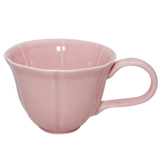H.U.A. 小花杯咖啡杯 粉紅PINK 單只